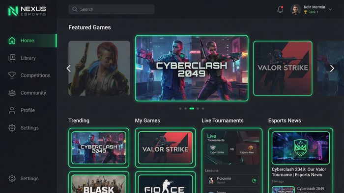 Vurdum kullanıcı dostu arayüz ve menü